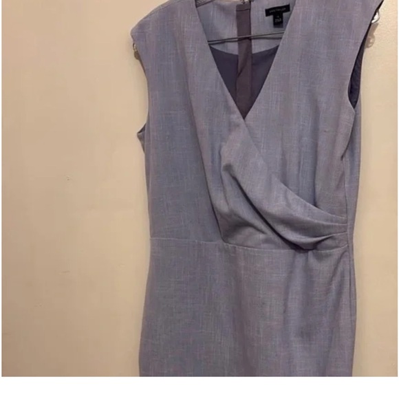 Ann Taylor Dresses & Skirts - Ann Taylor Light Gray Midi Dress